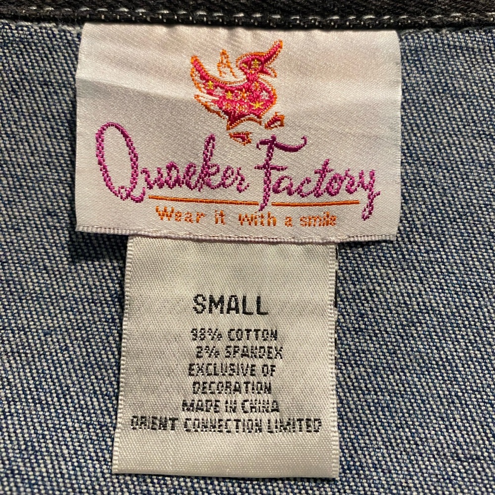 Quacker Factory Blue Denim Jacket - Picture 4 of 4